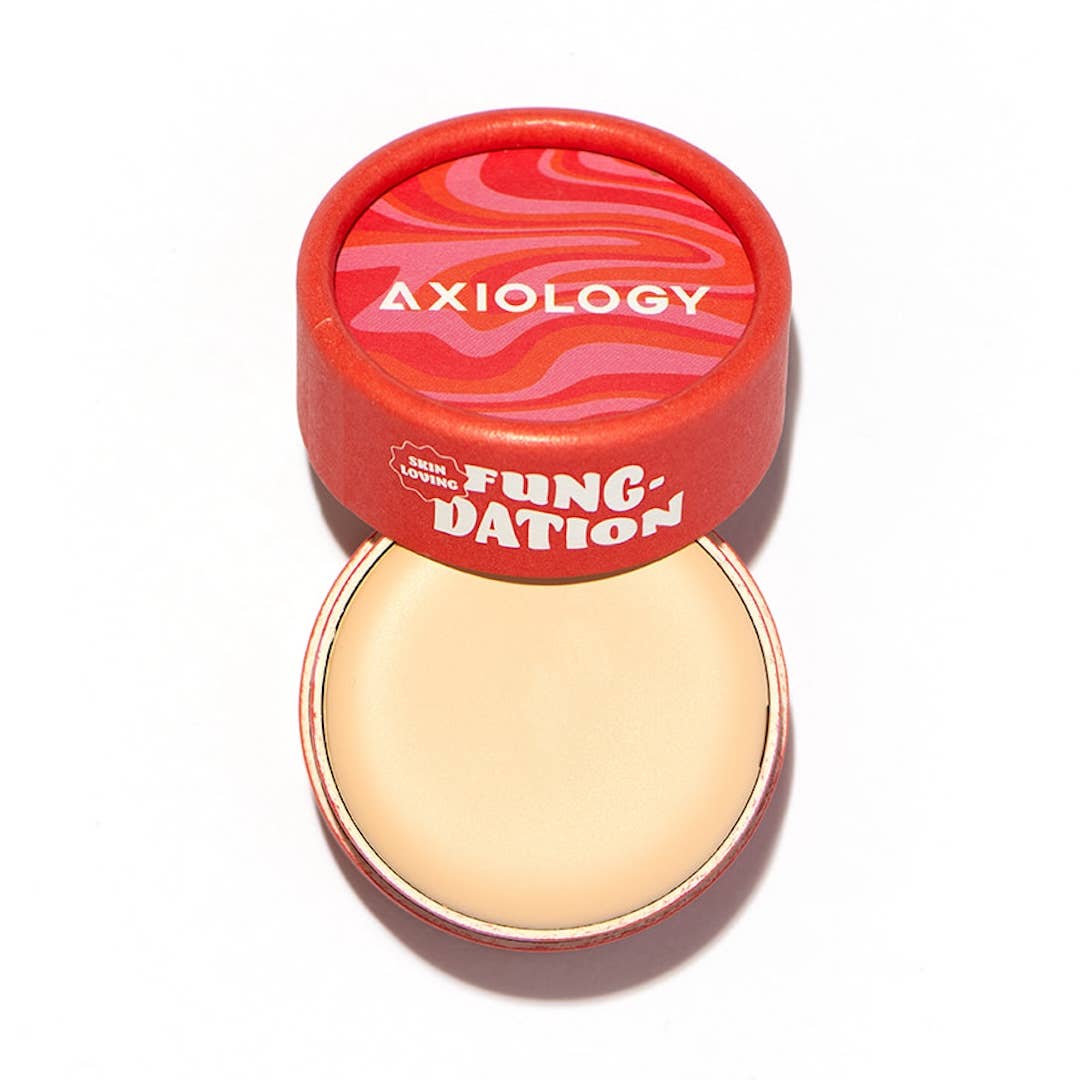 Fungdation Shade 1-Natural Cream Foundation – Clean & Vegan