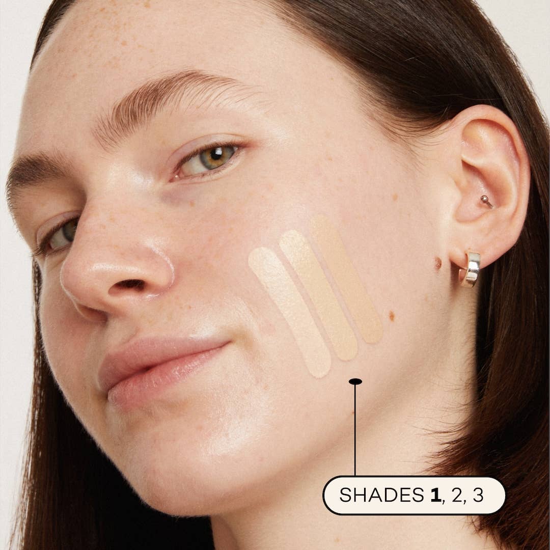Fungdation Shade 1-Natural Cream Foundation – Clean & Vegan