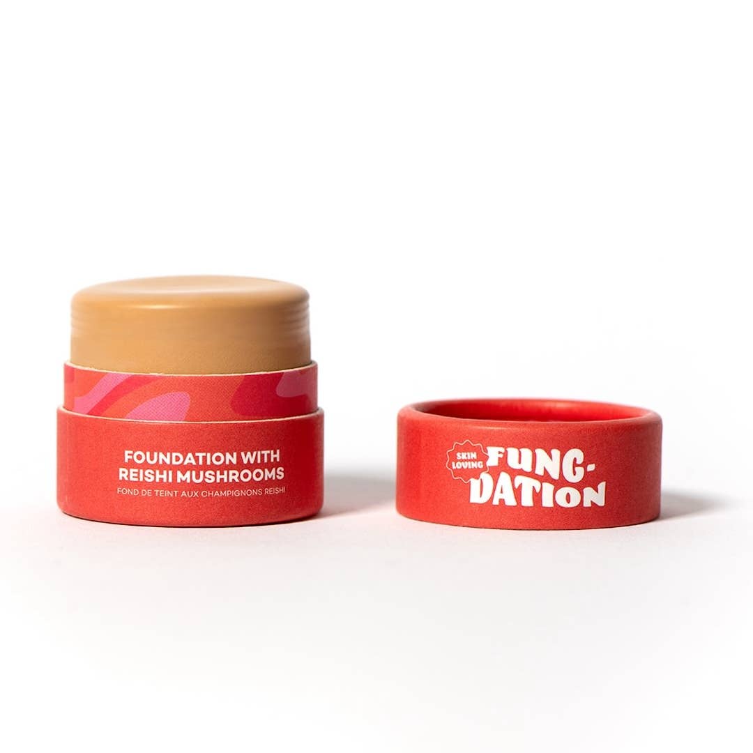 Fungdation Shade 5- Natural Cream Foundation – Clean & Vegan