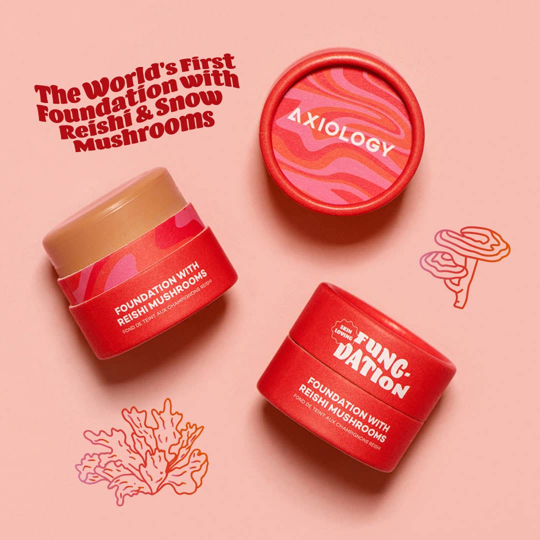 Fungdation Shade 3-Natural Cream Foundation – Clean & Vegan