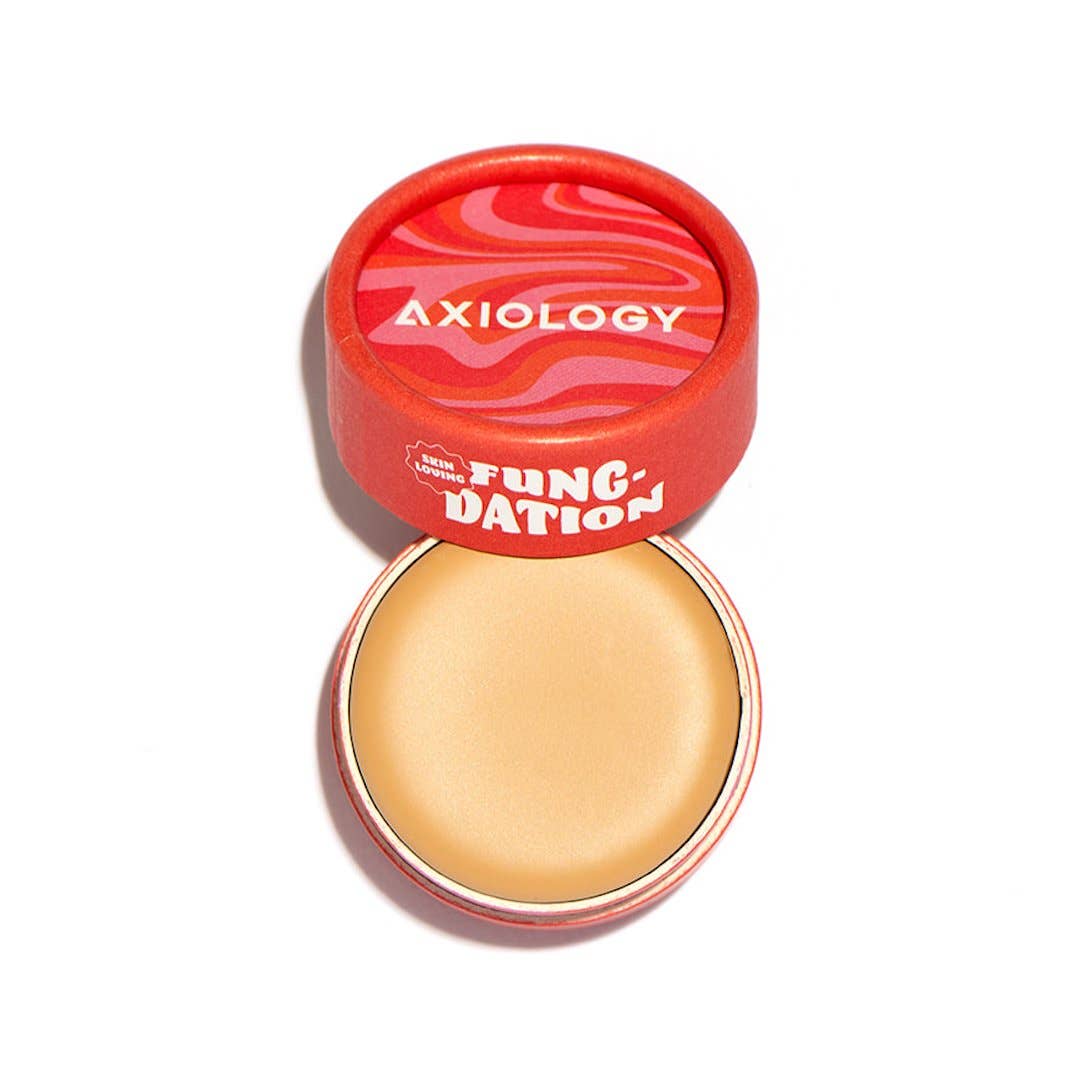 Fungdation Shade 5- Natural Cream Foundation – Clean & Vegan