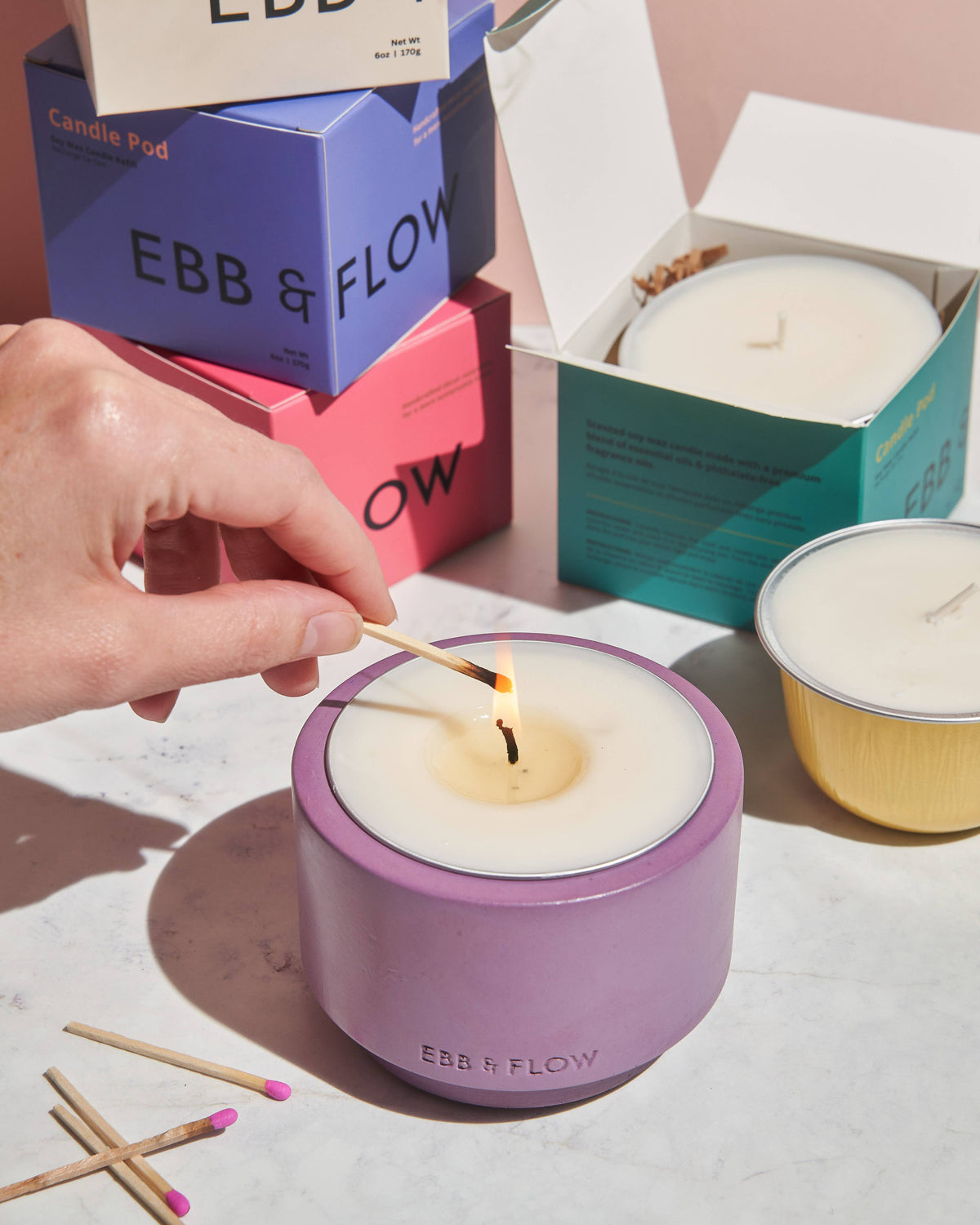 CandlePod ™ Soy Wax Candle Refill - Grapefruit Cardamom