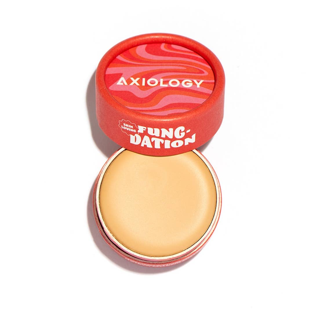Fungdation Shade 4- Natural Cream Foundation – Clean & Vegan