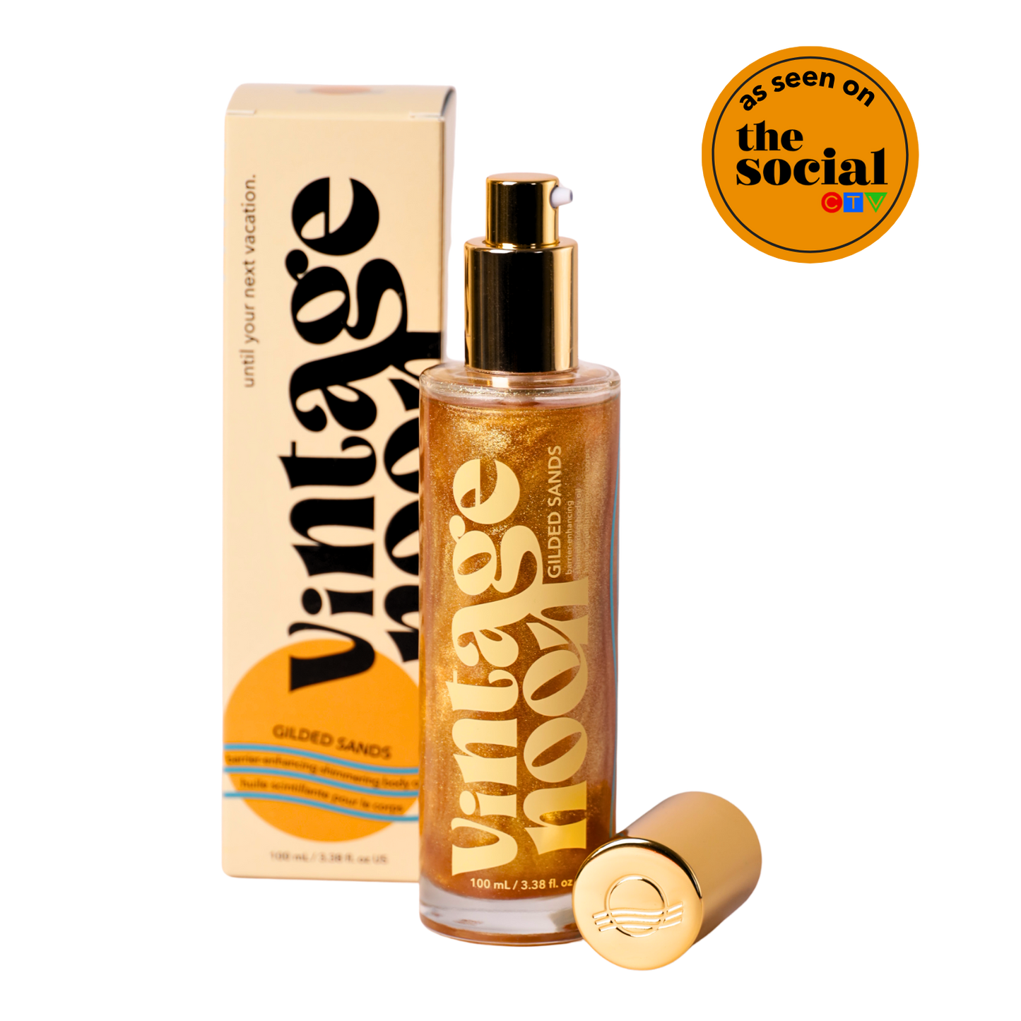 Gilded Sands Barrier-Enhancing Shimmering Body Oil