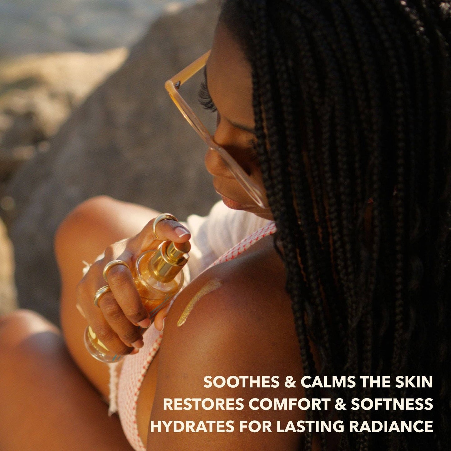 Gilded Sands Barrier-Enhancing Shimmering Body Oil
