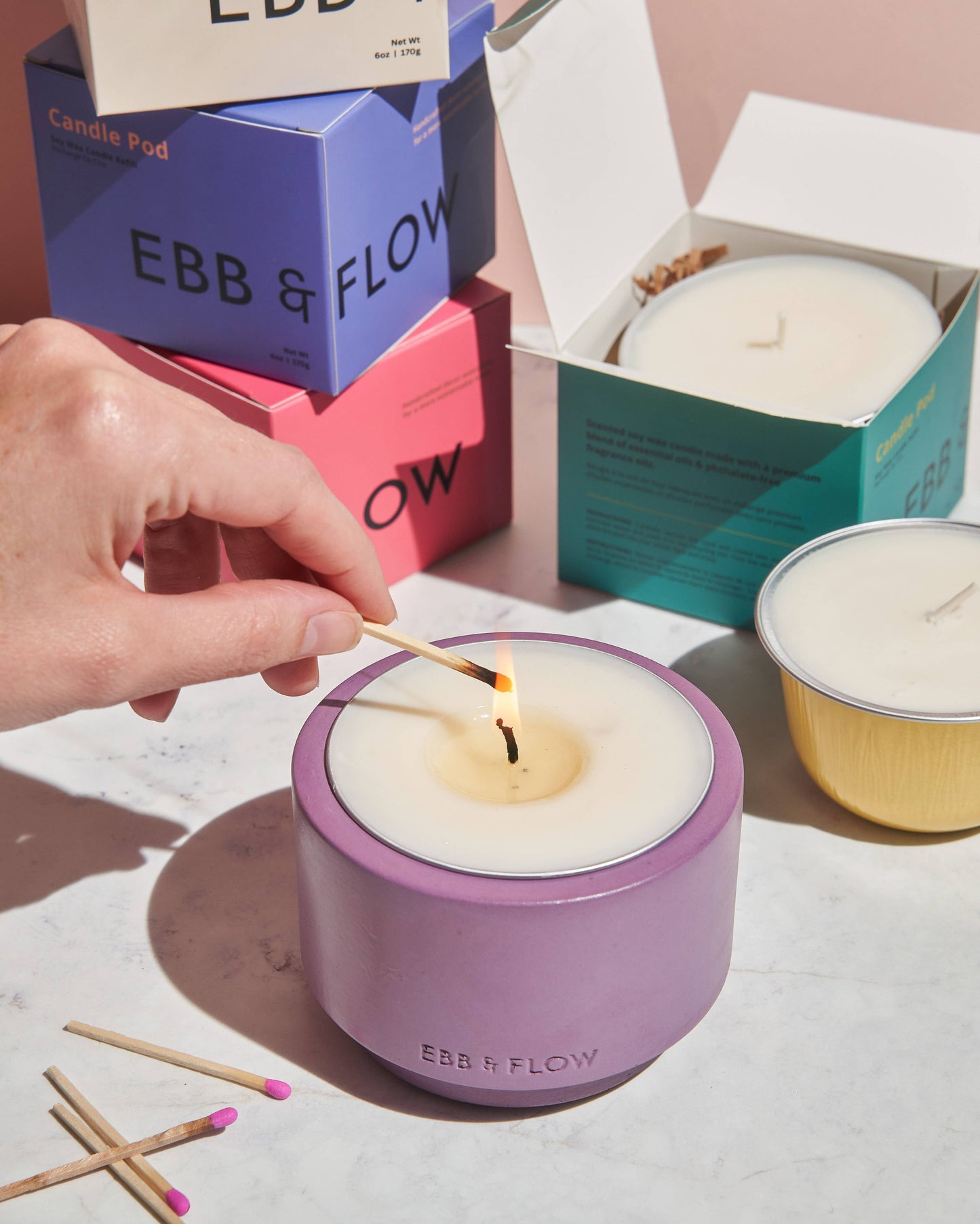 CandlePod ™ Soy Wax Candle Refill - Grapefruit Cardamom