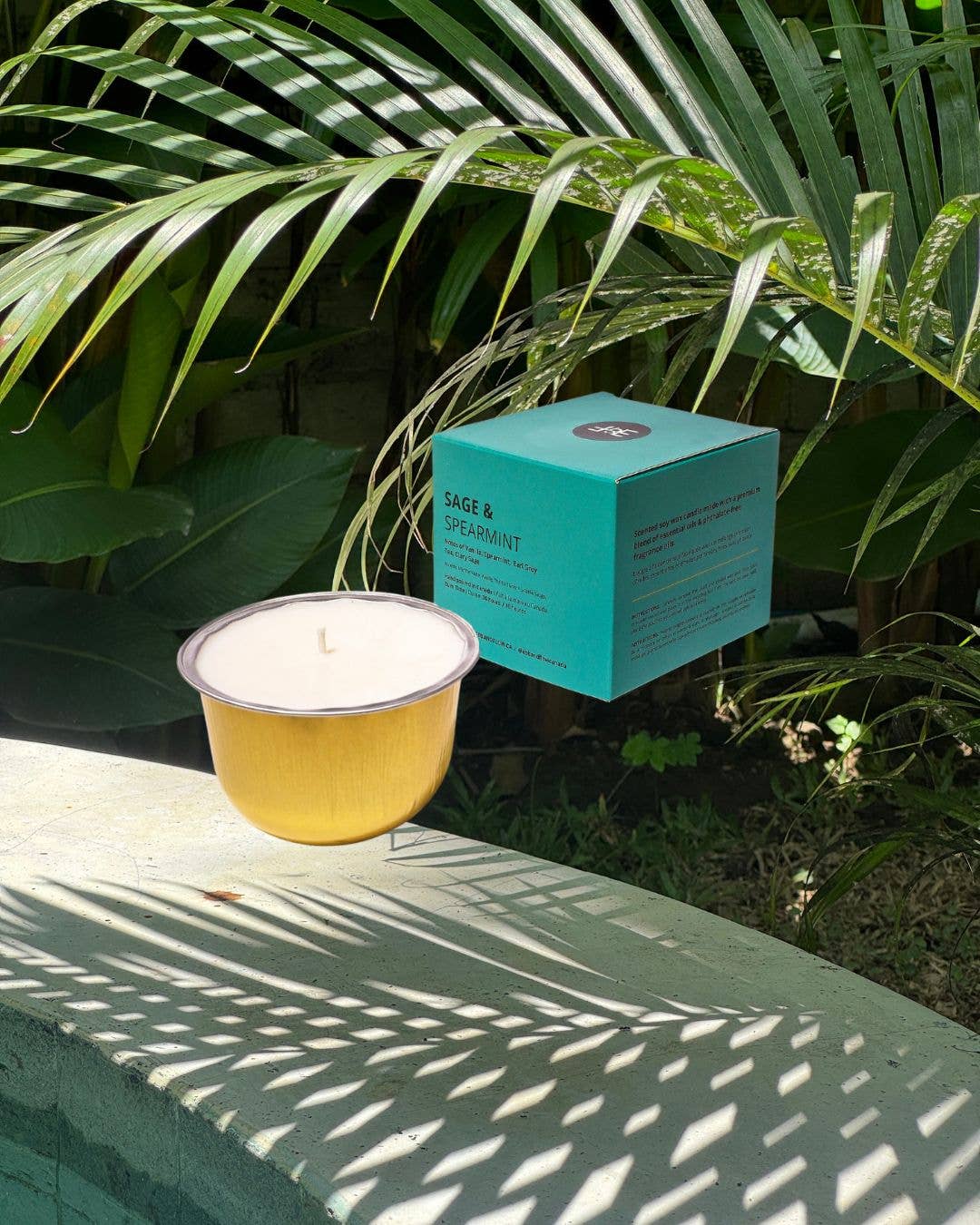CandlePod ™ Soy Wax Candle Refill - Sage & Spearmint